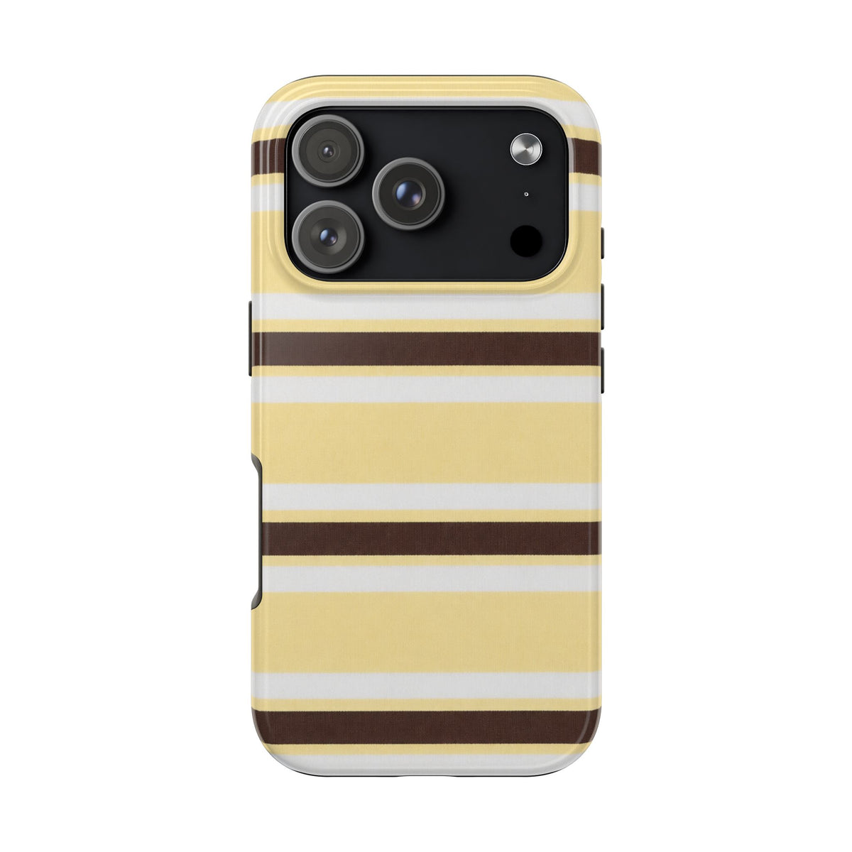 LEMON TRUFFLE STRIPES PHONE CASE