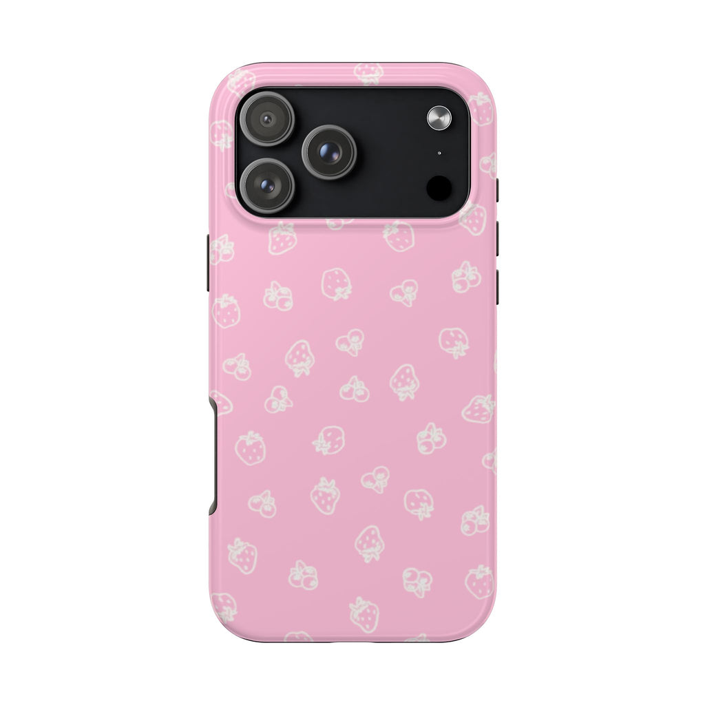 PINK BERRY BLISS PHONE CASE