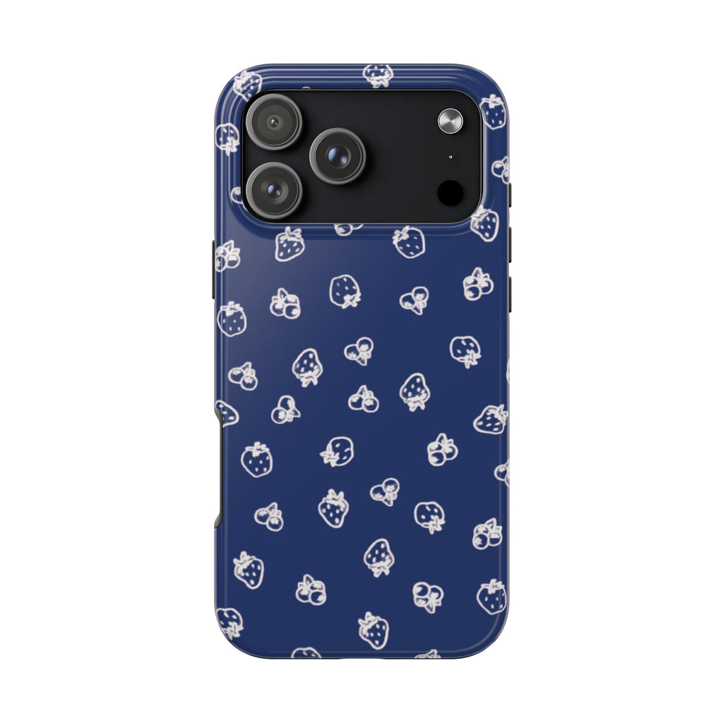 BLUE BERRY BLISS PHONE CASE