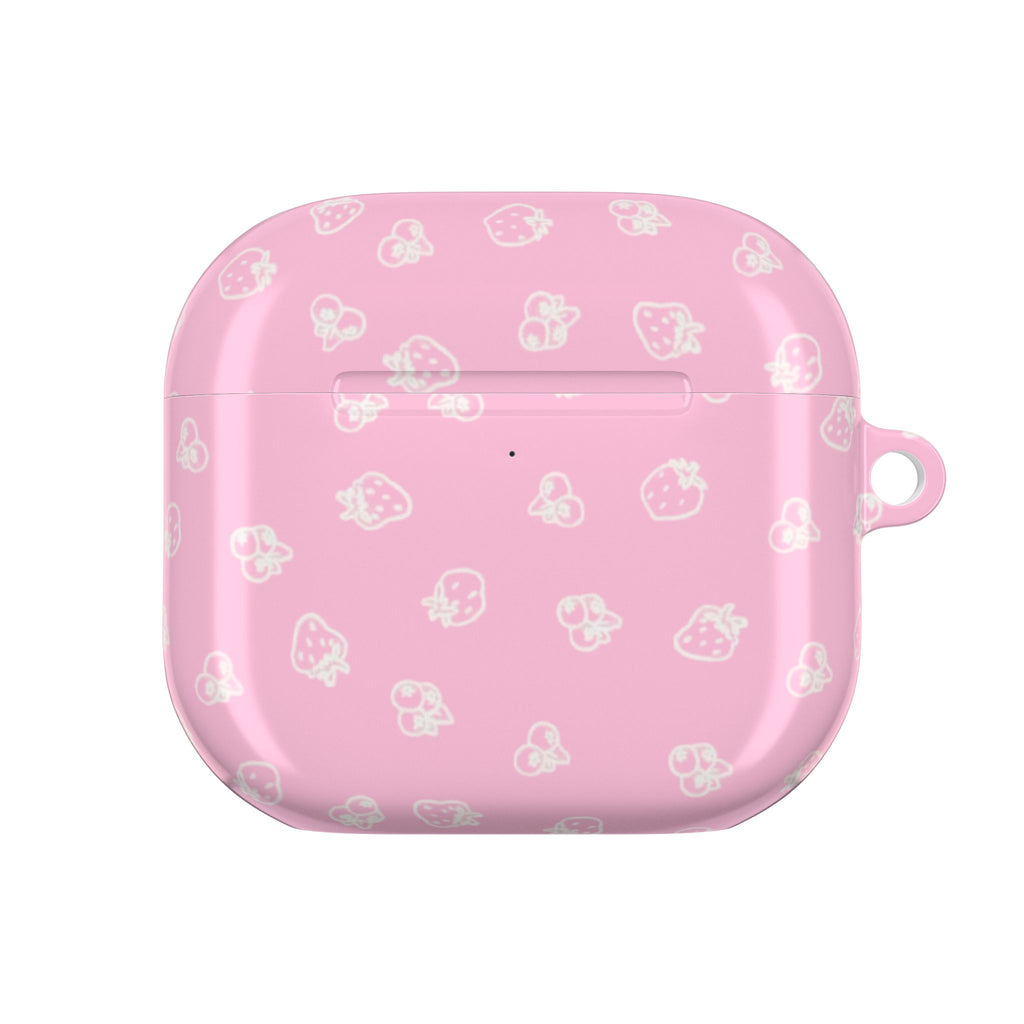 PINK BERRY BLISS AIRPOD CASE
