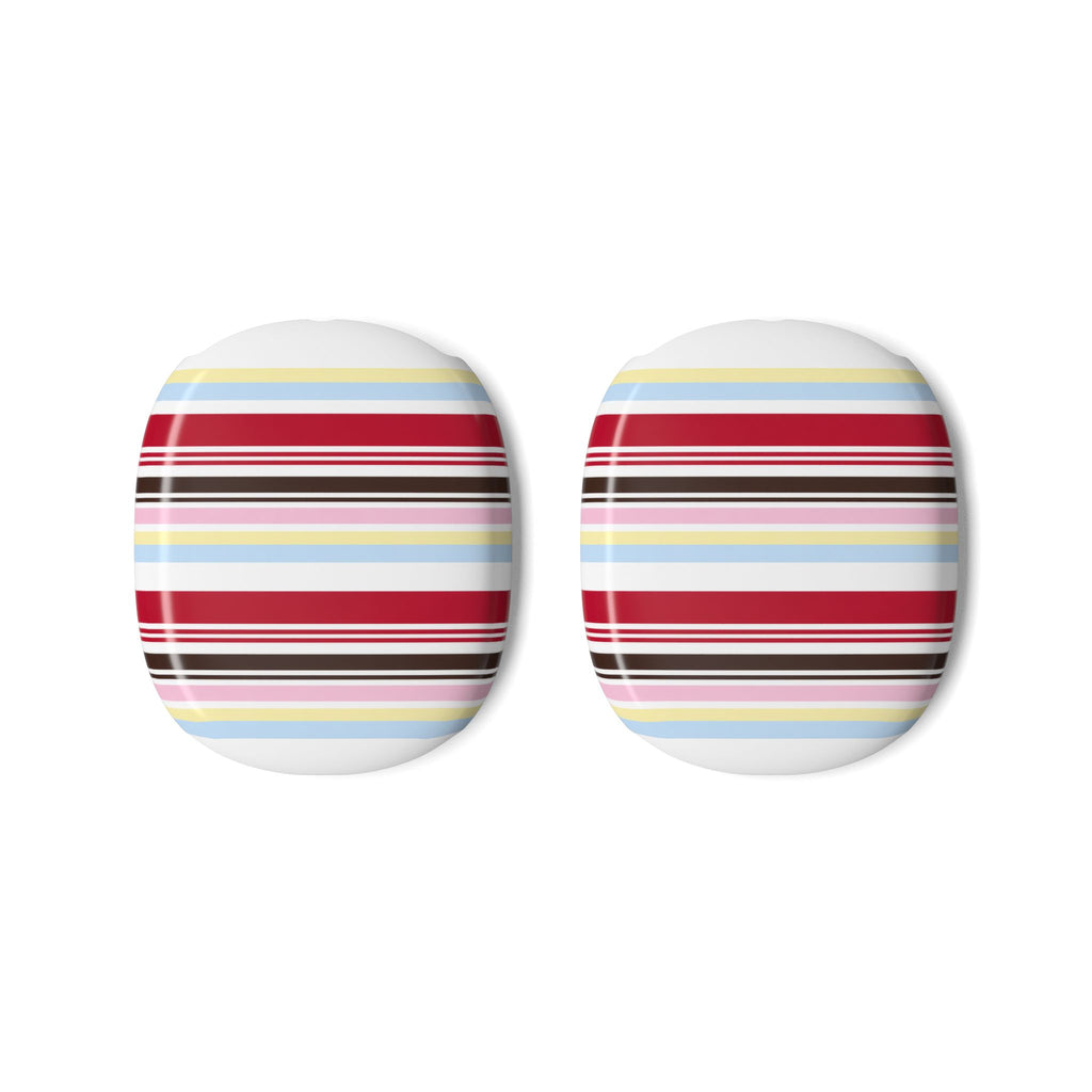 CHERRY SUNDAE STRIPES AIRPODS MAX CASE COVERS