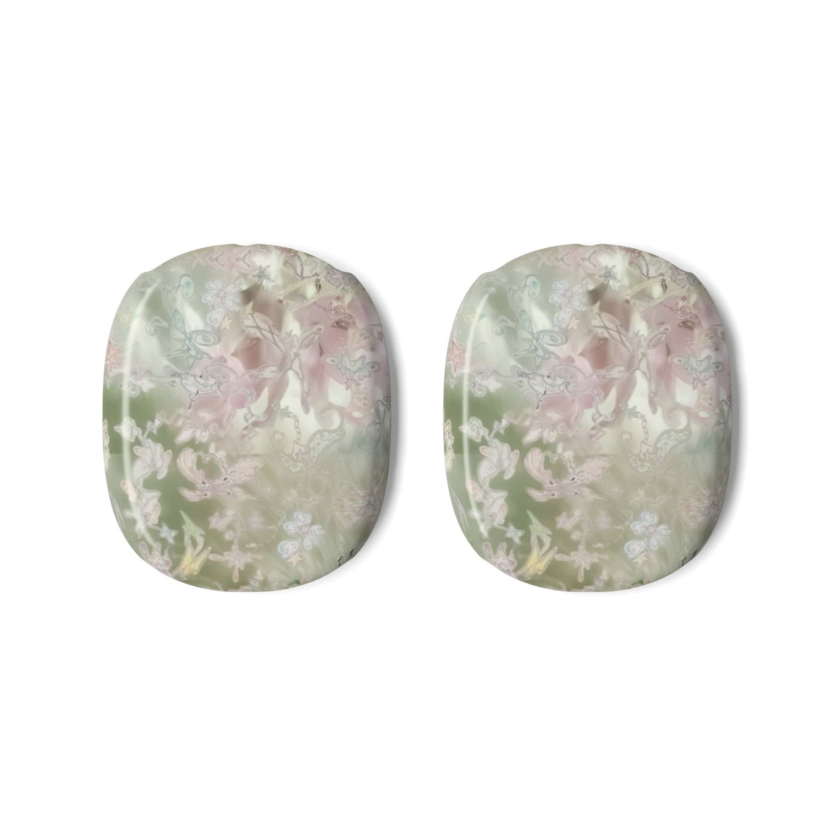 WHIMSY GREEN FLORAL AIRPODS MAX CASE COVERS
