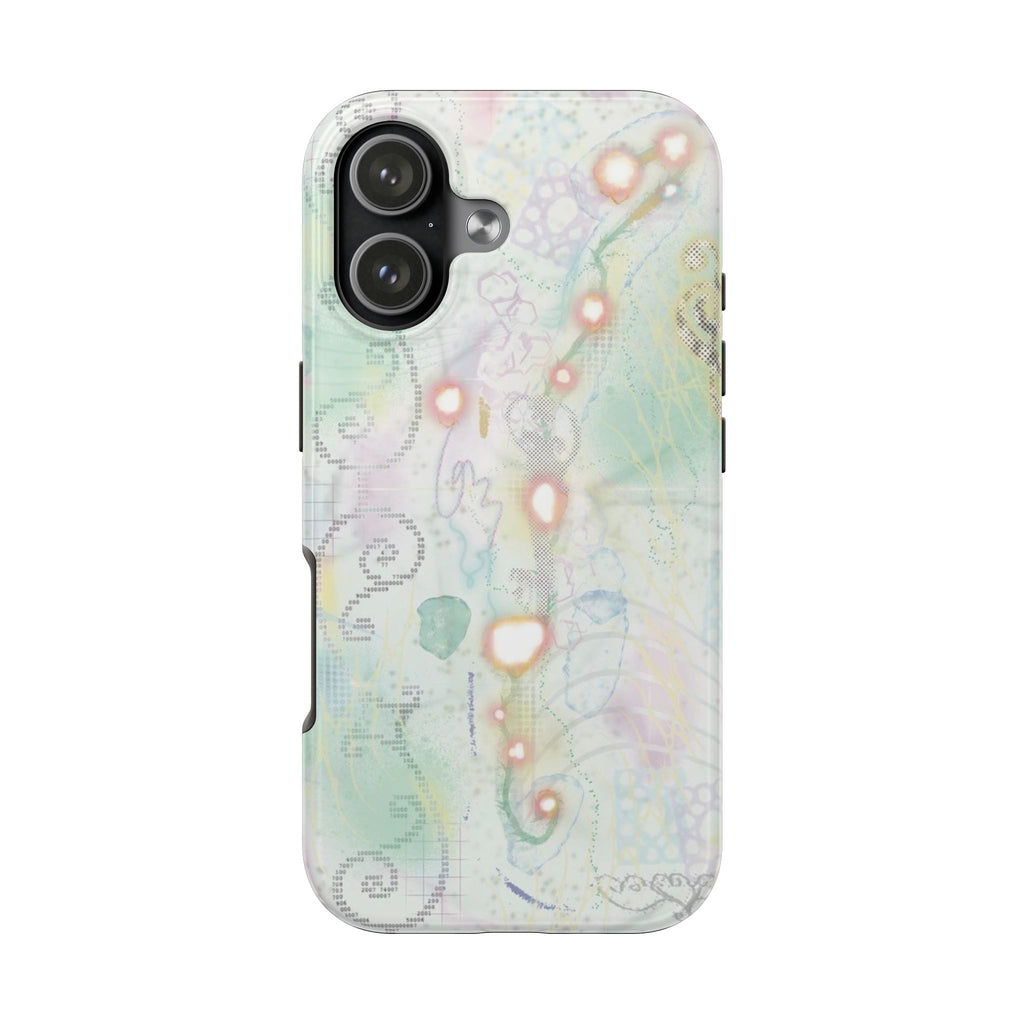 PASTEL FREQUENCY PHONE CASE