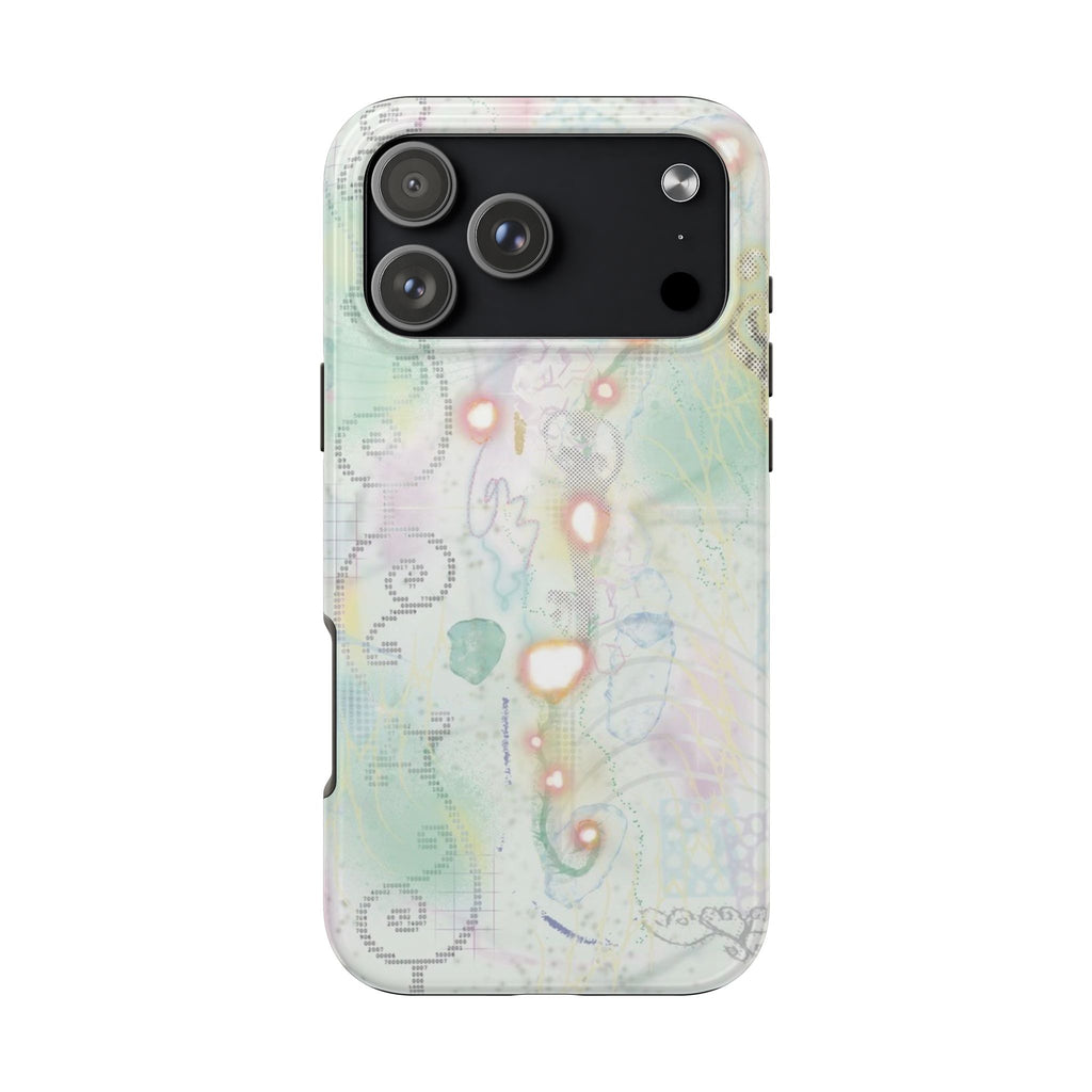 PASTEL FREQUENCY PHONE CASE
