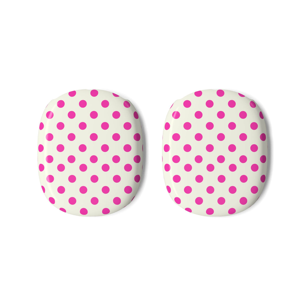 LYCHEE CREAM POLKA DOTS AIRPODS MAX CASE COVERS