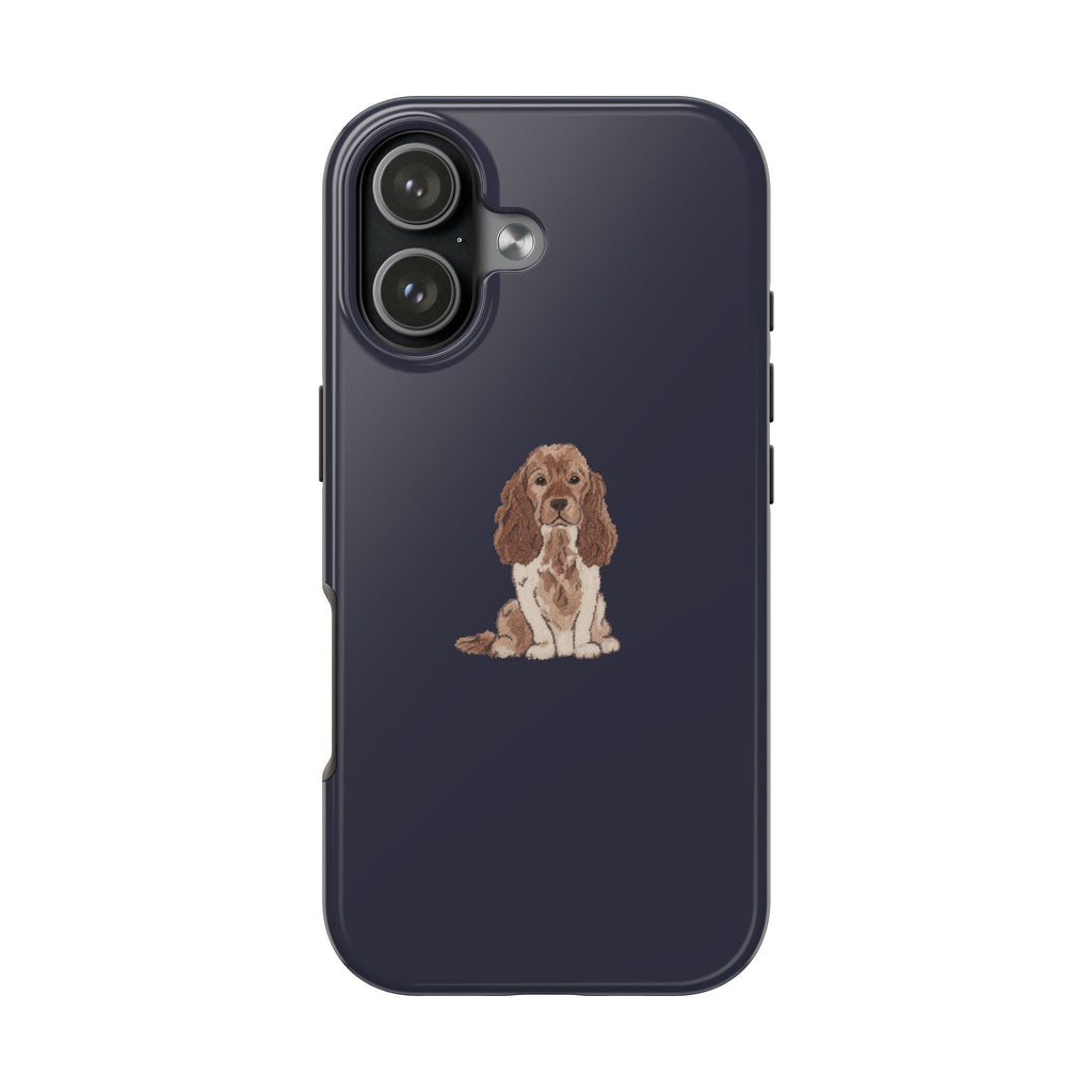 BLUE COCKER SPANIEL DOG PHONE CASE