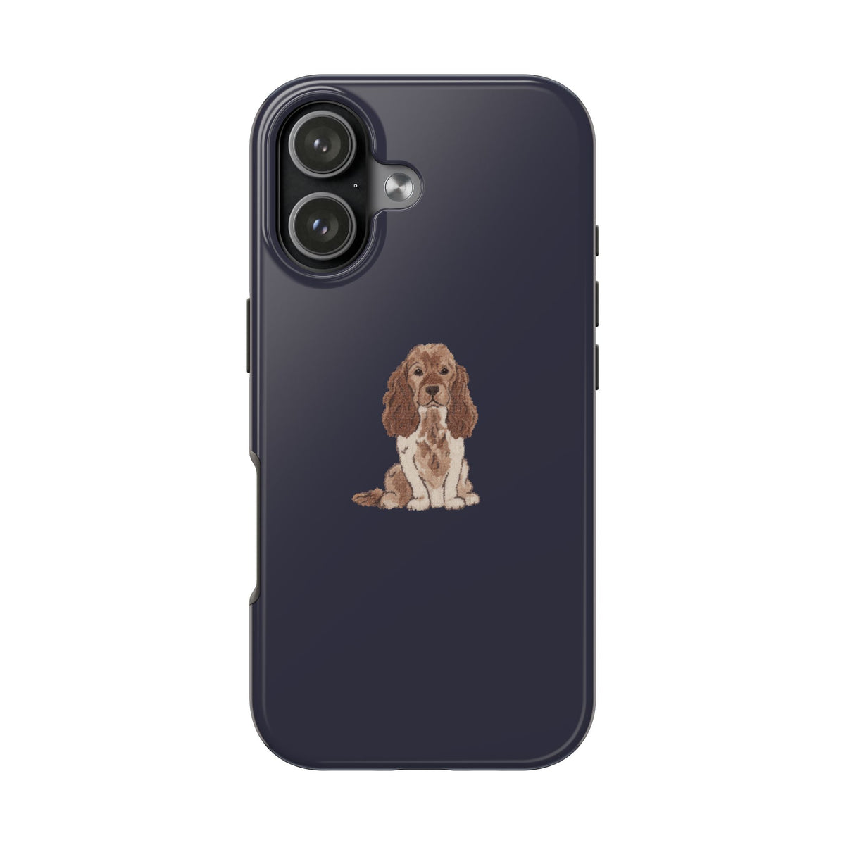 BLUE COCKER SPANIEL DOG PHONE CASE