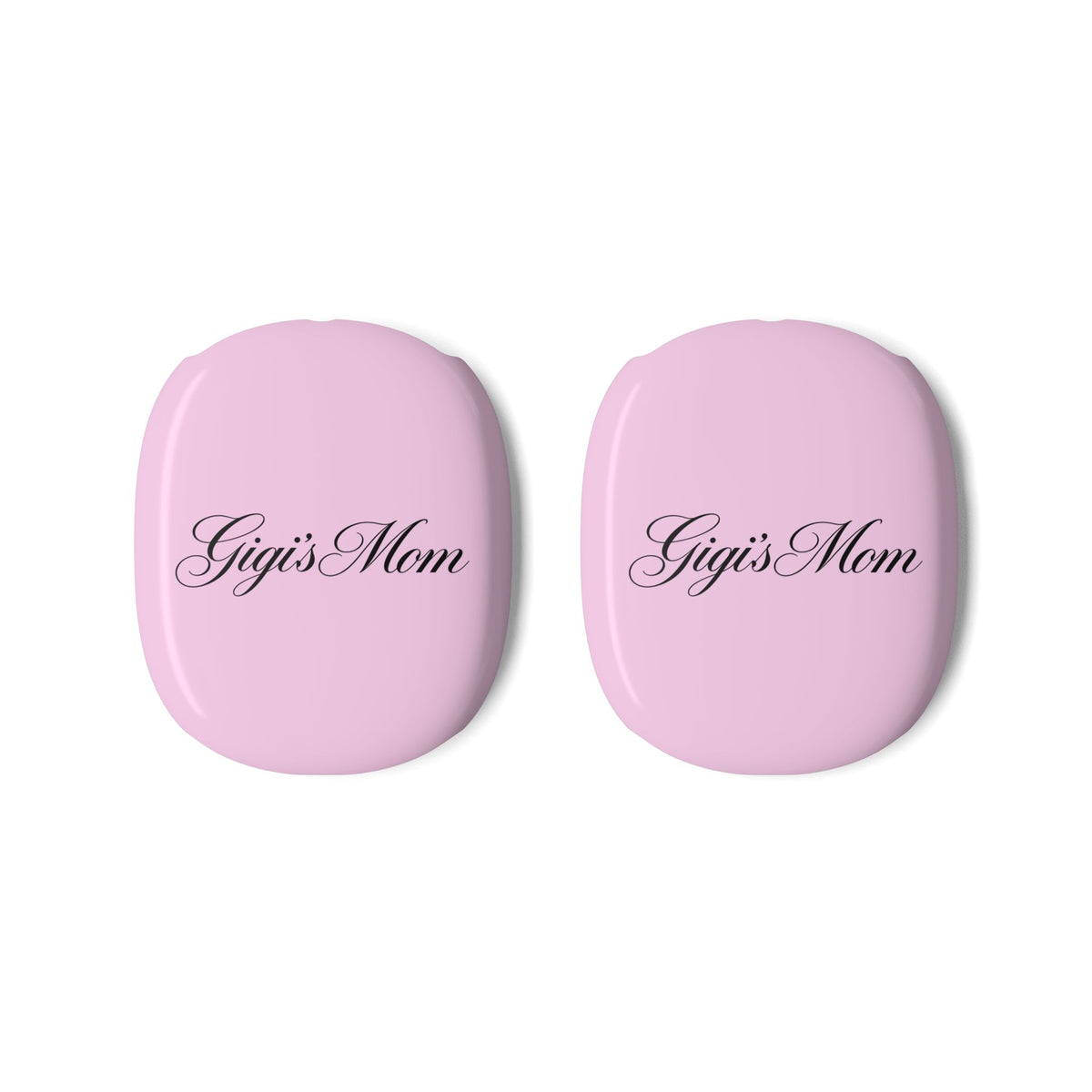PERSONALIZED PINK CLASSIC CUSTOM MOM NAME AIRPODS MAX CASE COVERS