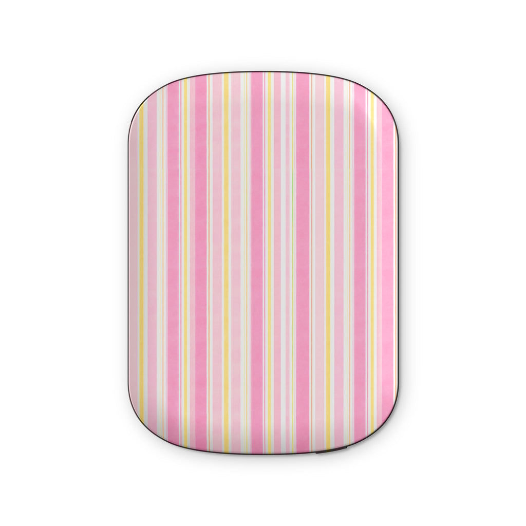 LEMON DROP STRIPES PORTABLE MAGSAFE CHARGER BATTERY PACK
