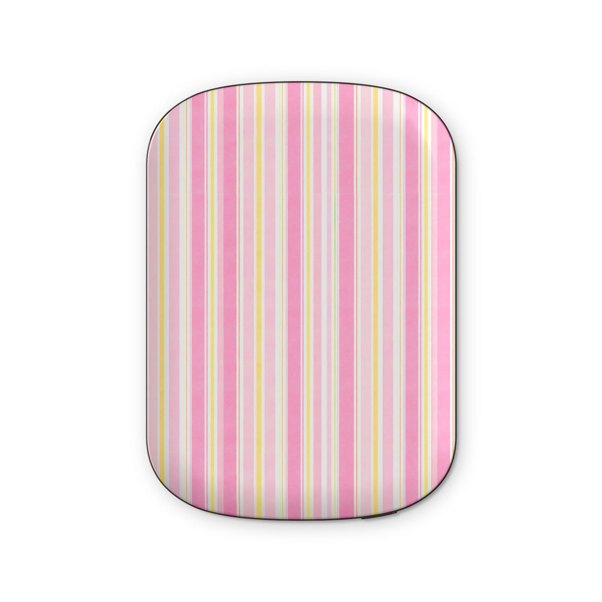 LEMON DROP STRIPES PORTABLE MAGSAFE CHARGER BATTERY PACK