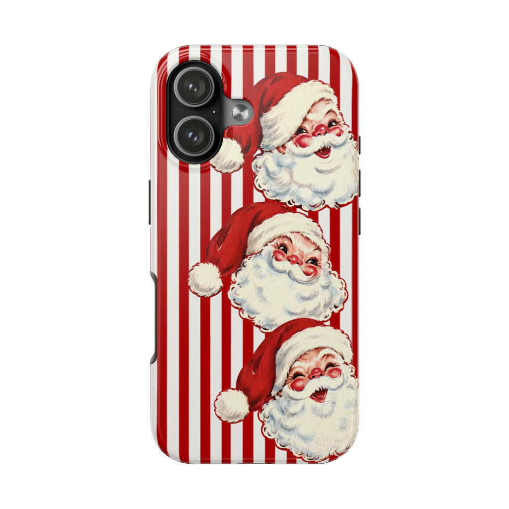 RED VINTAGE SANTA CLAUS PHONE CASE