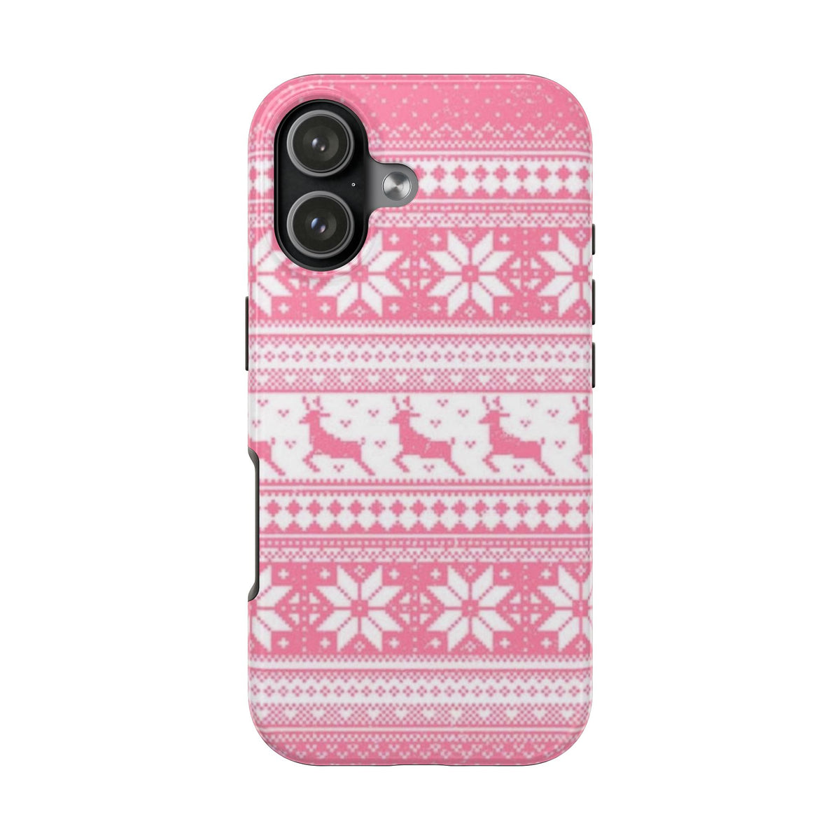 PINK WINTER WONDERLAND PHONE CASE