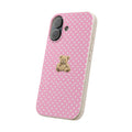 PINK POLKA DOT TEDDY BEAR ECO-FRIENDLY MAGSAFE® PHONE CASE