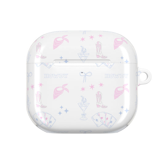 HOWDY COUNTRY COWGIRL AIRPOD CASE