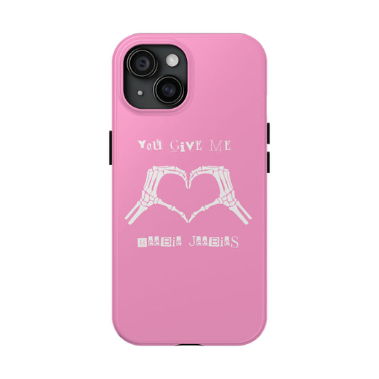 PINK HEEBIE JEEBIES PHONE CASE