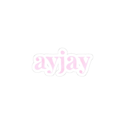 AYJAY LOGO STICKER