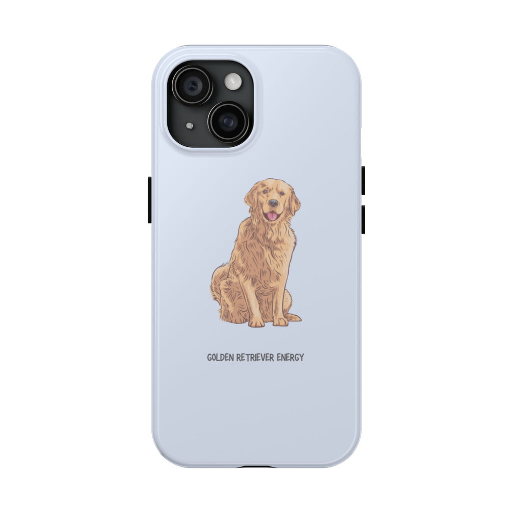 GOLDEN RETRIEVER ENERGY PHONE CASE