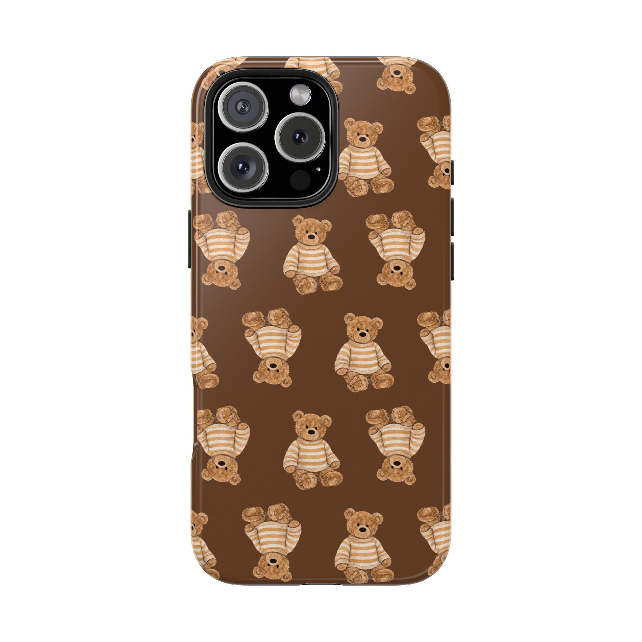 CAPPUCCINO TEDDY BEAR SWEATER PHONE CASE