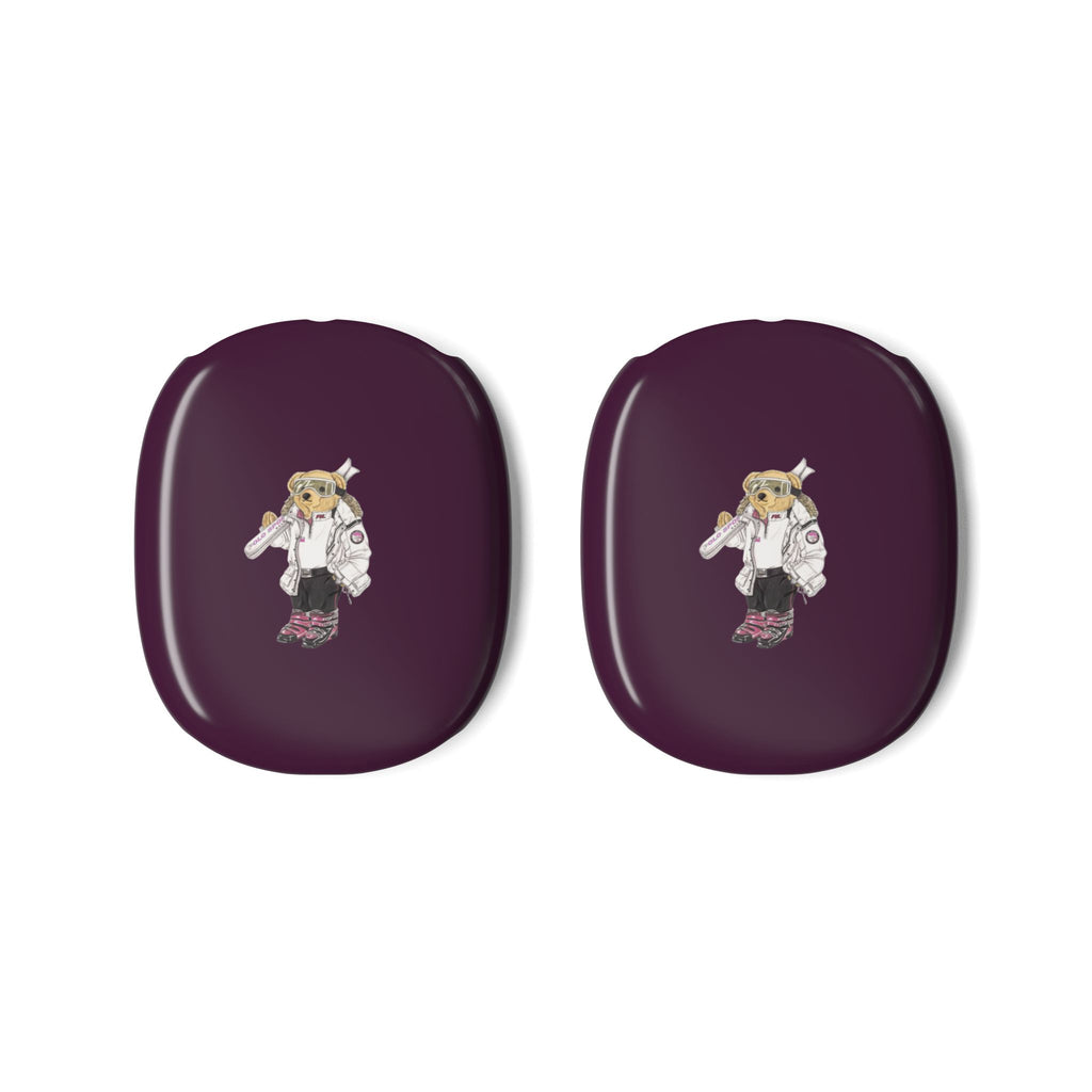 PLUM RL SKI POLO SPORTS TEDDY BEAR AIRPODS MAX CASE COVERS