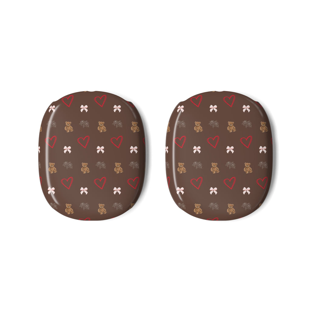 BROWN COQUETTE AIRPODS MAX CASE COVERS