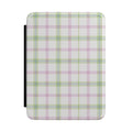 MATCHA PLAID KINDLE CASE HARDCOVER