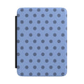 BLUE POLKA DOTS KINDLE CASE HARDCOVER