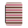 CAMBRIDGE PINK STRIPES KINDLE CASE HARDCOVER