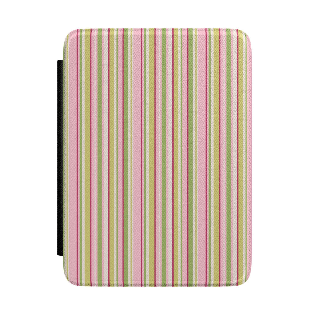 POPPY MINIMALIST STRIPES KINDLE CASE HARDCOVER