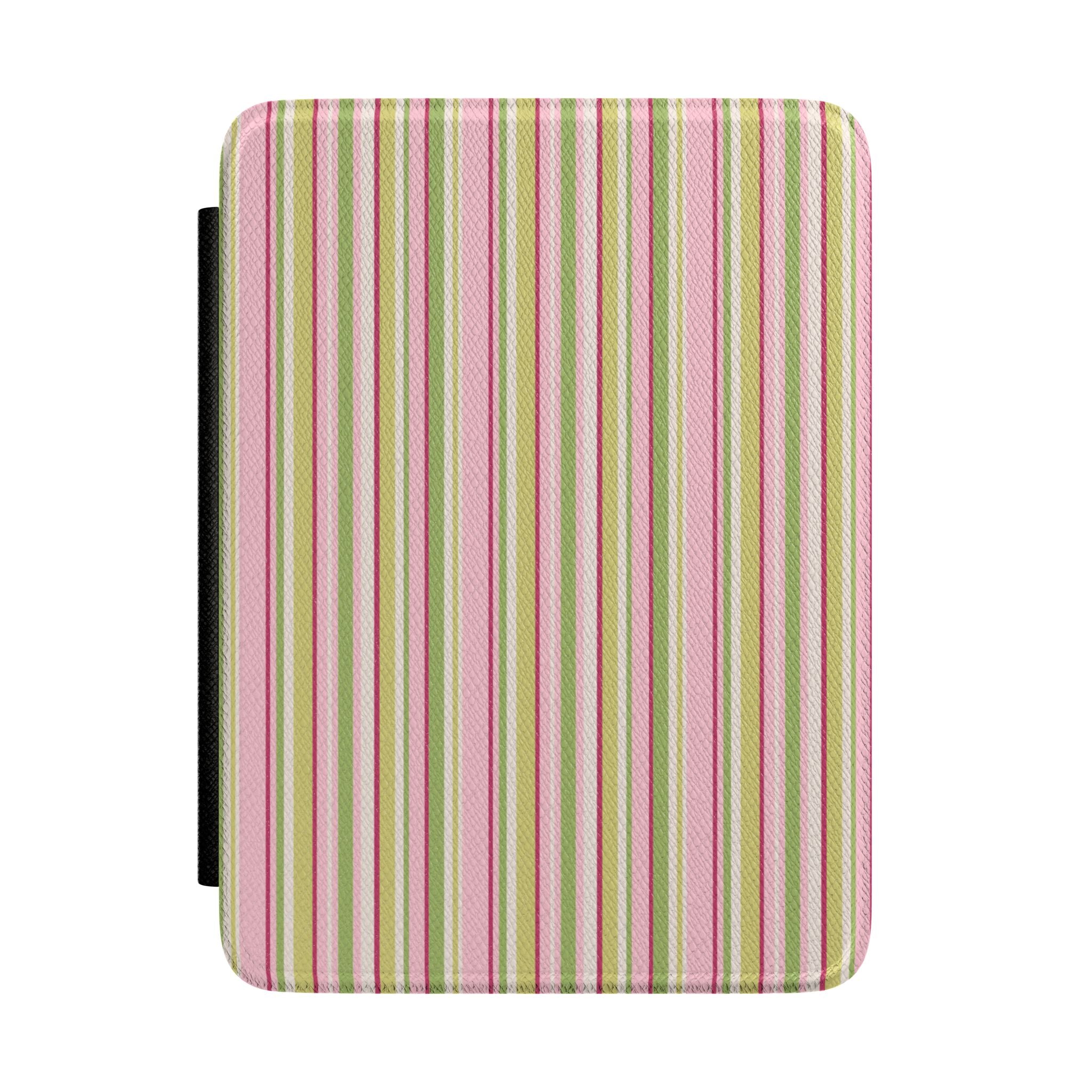 POPPY MINIMALIST STRIPES KINDLE CASE HARDCOVER