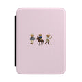 PINK STRIPES RL POLO TEDDY BEARS KINDLE CASE HARDCOVER