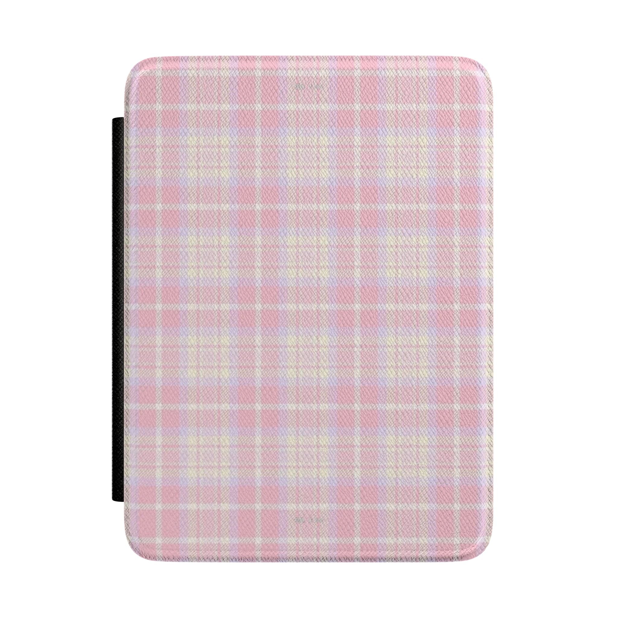 COUNTRY ROSE PLAID KINDLE CASE HARDCOVER