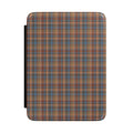 BROWN CHECKERED PLAID KINDLE CASE HARDCOVER
