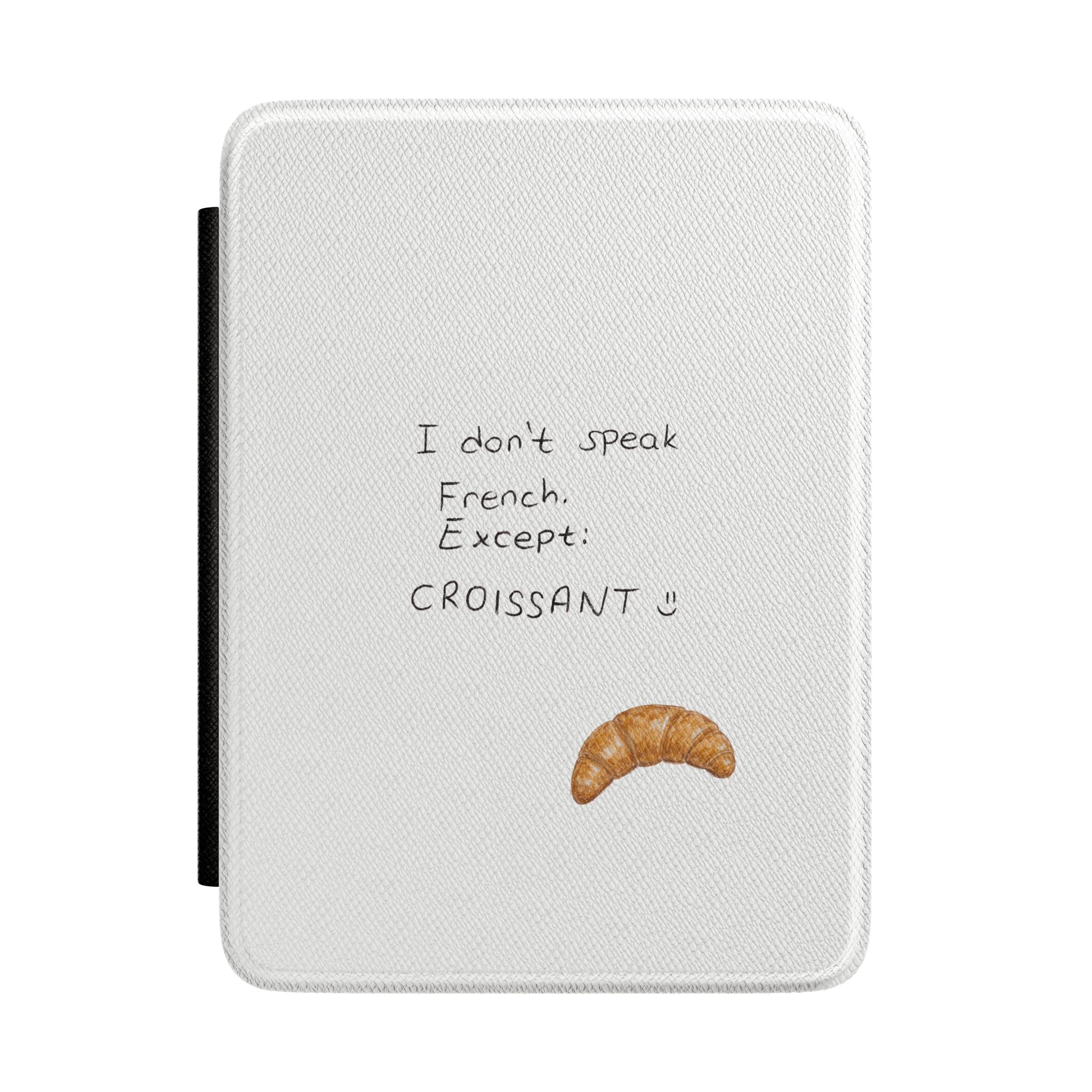 I DON'T SPEAK FRENCH KINDLE CASE HARDCOVER
