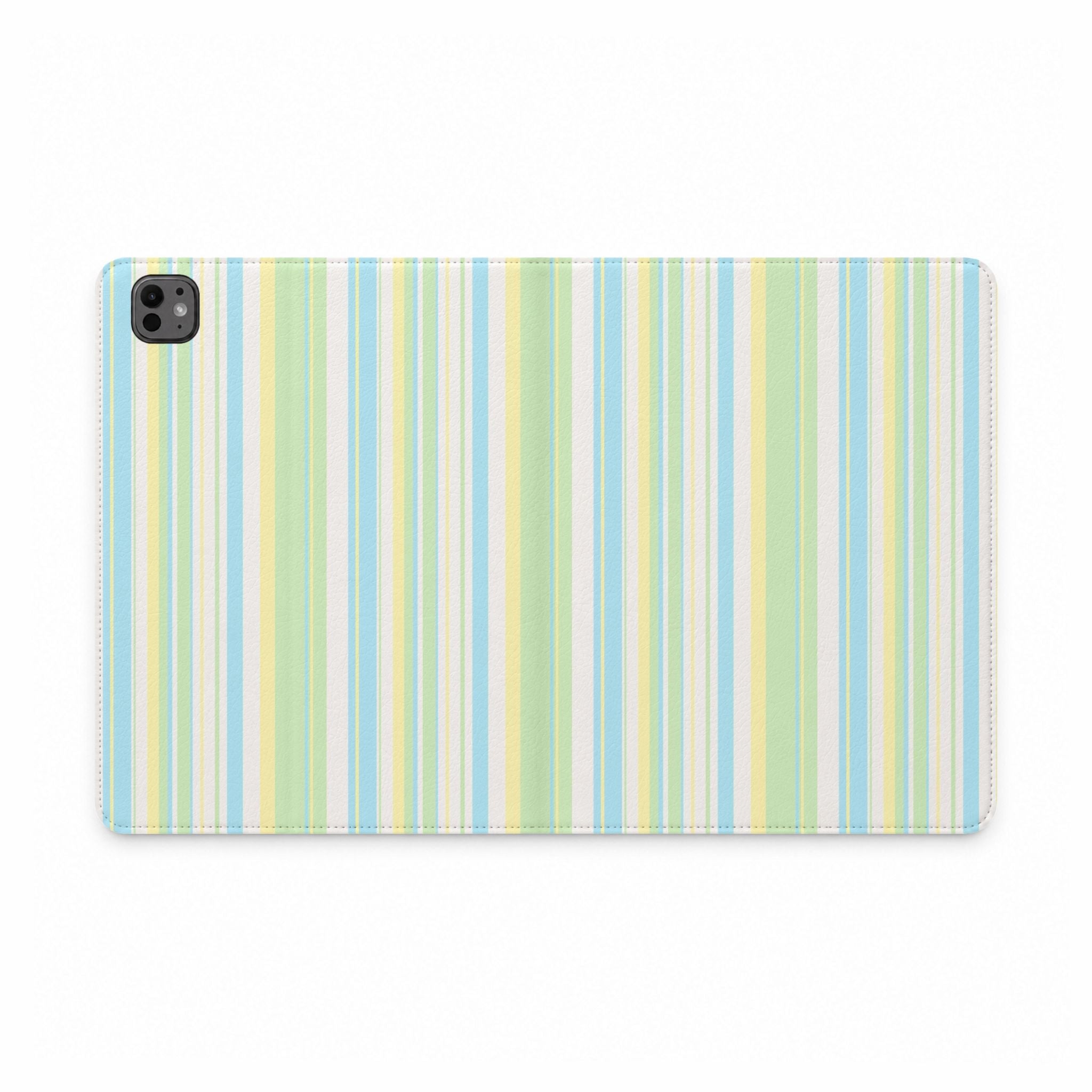 PINA COLADA STRIPES IPAD TABLET FOLIO CASE