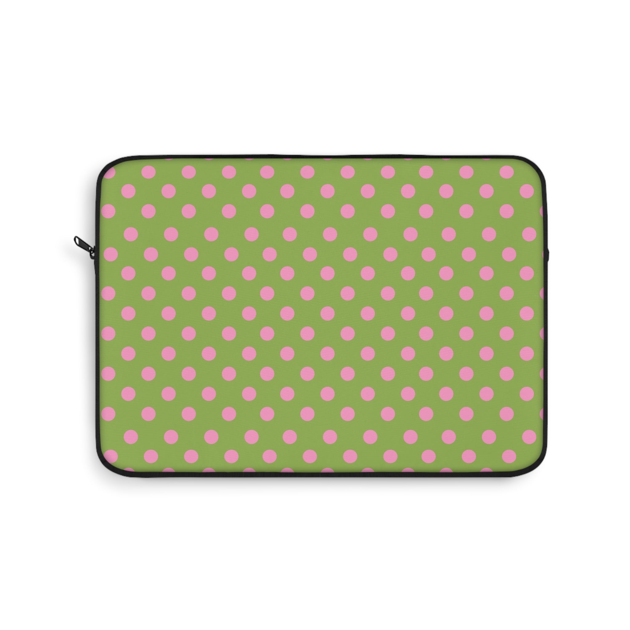 STRAWBERRY MATCHA POLKA DOTS NEOPRENE KINDLE IPAD & LAPTOP SLEEVE
