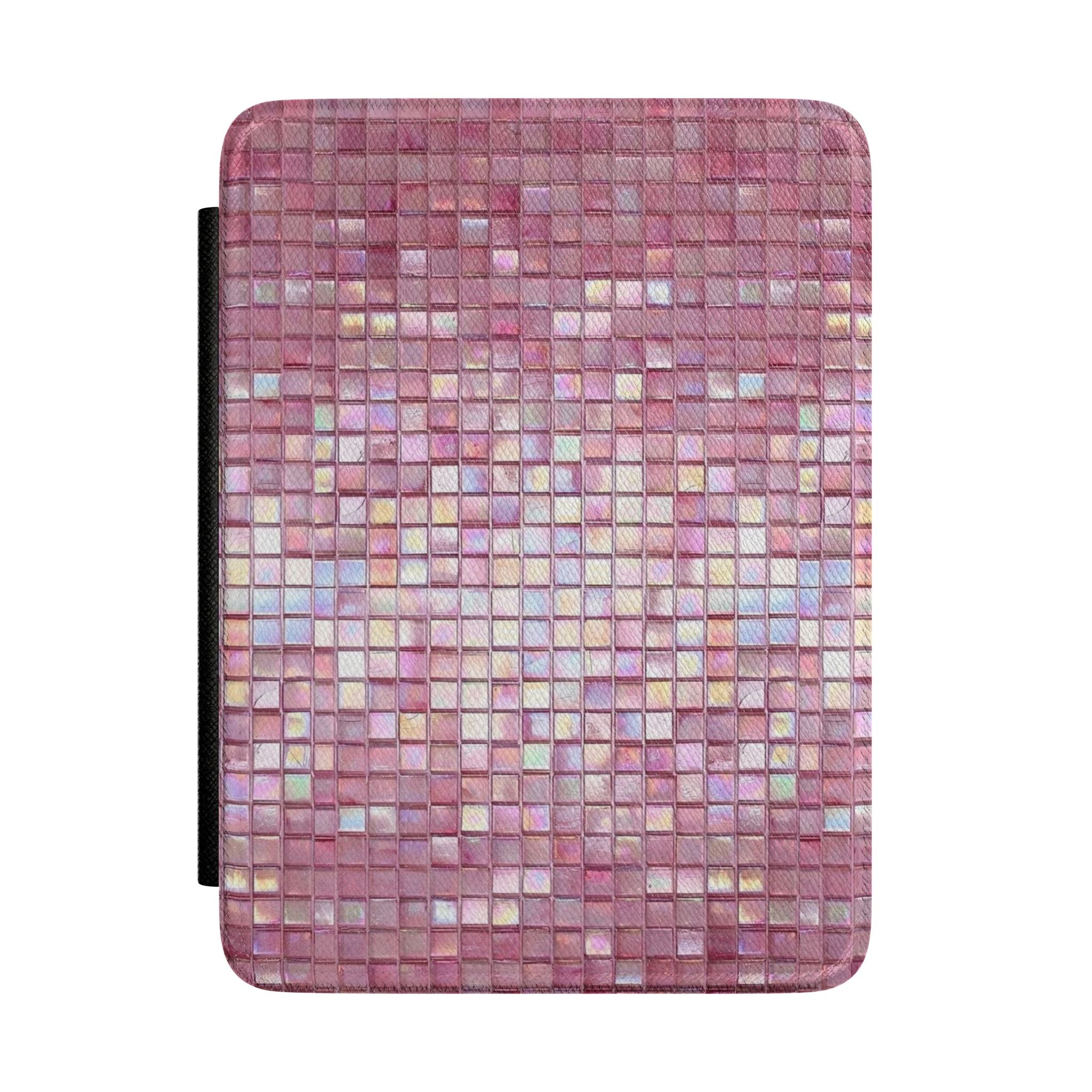 PINK MOSAIC KINDLE CASE HARDCOVER