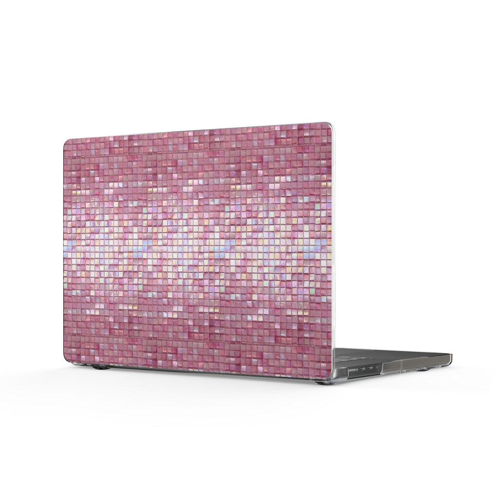 PINK MOSAIC HARD SHELL MACBOOK COVERS