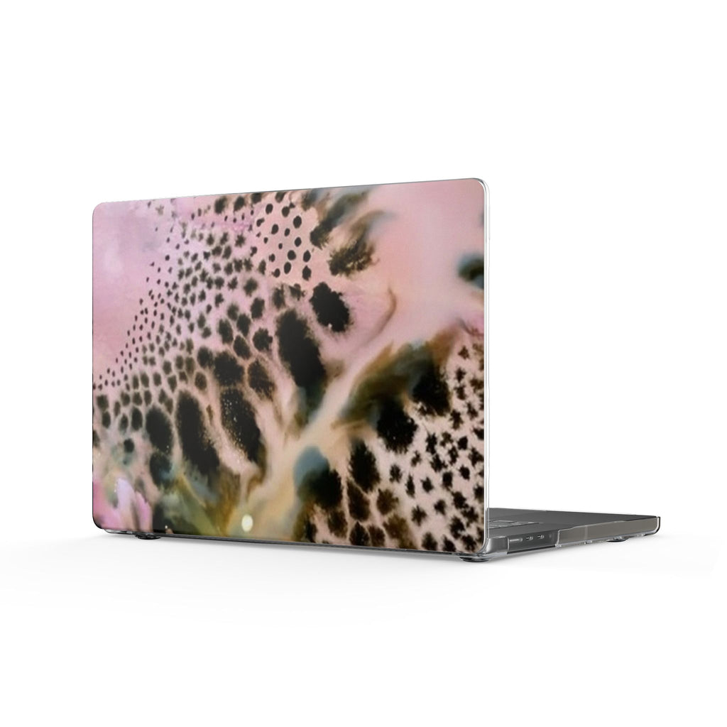 PINK CHEETAH ANIMAL PRINT HARD SHELL MACBOOK COVERS
