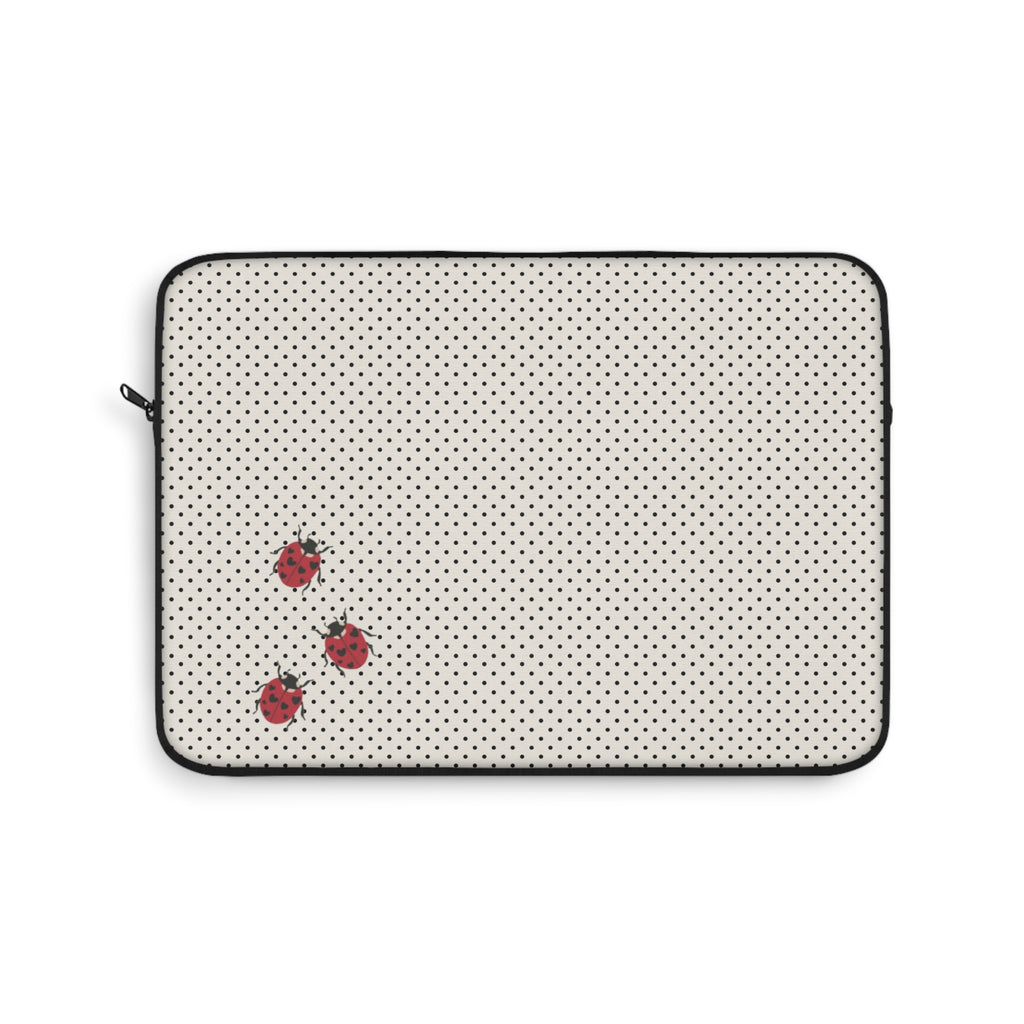 POLKA DOTS LADYBUGS COQUETTE KINDLE IPAD & LAPTOP SLEEVE