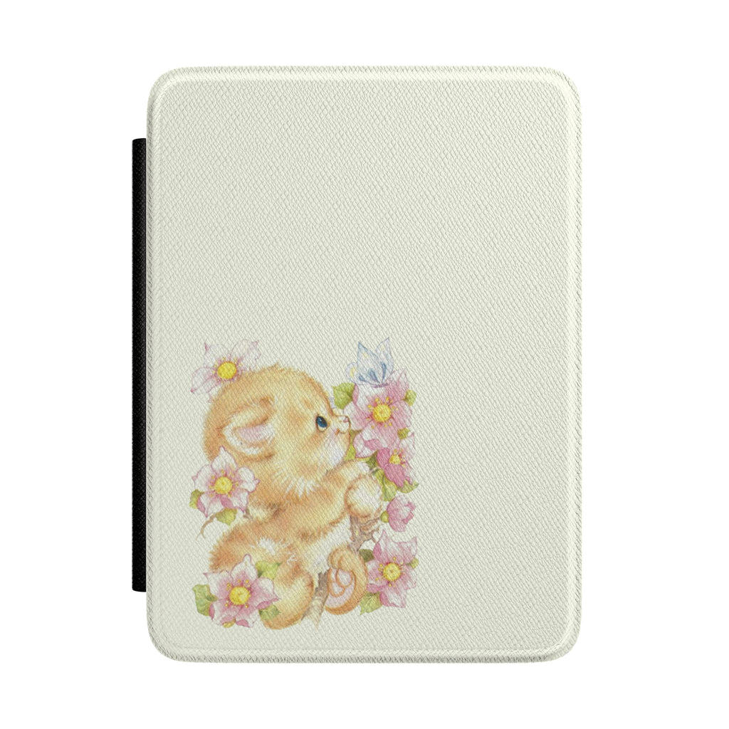 PETAL GARDEN KITTY KINDLE CASE HARDCOVER