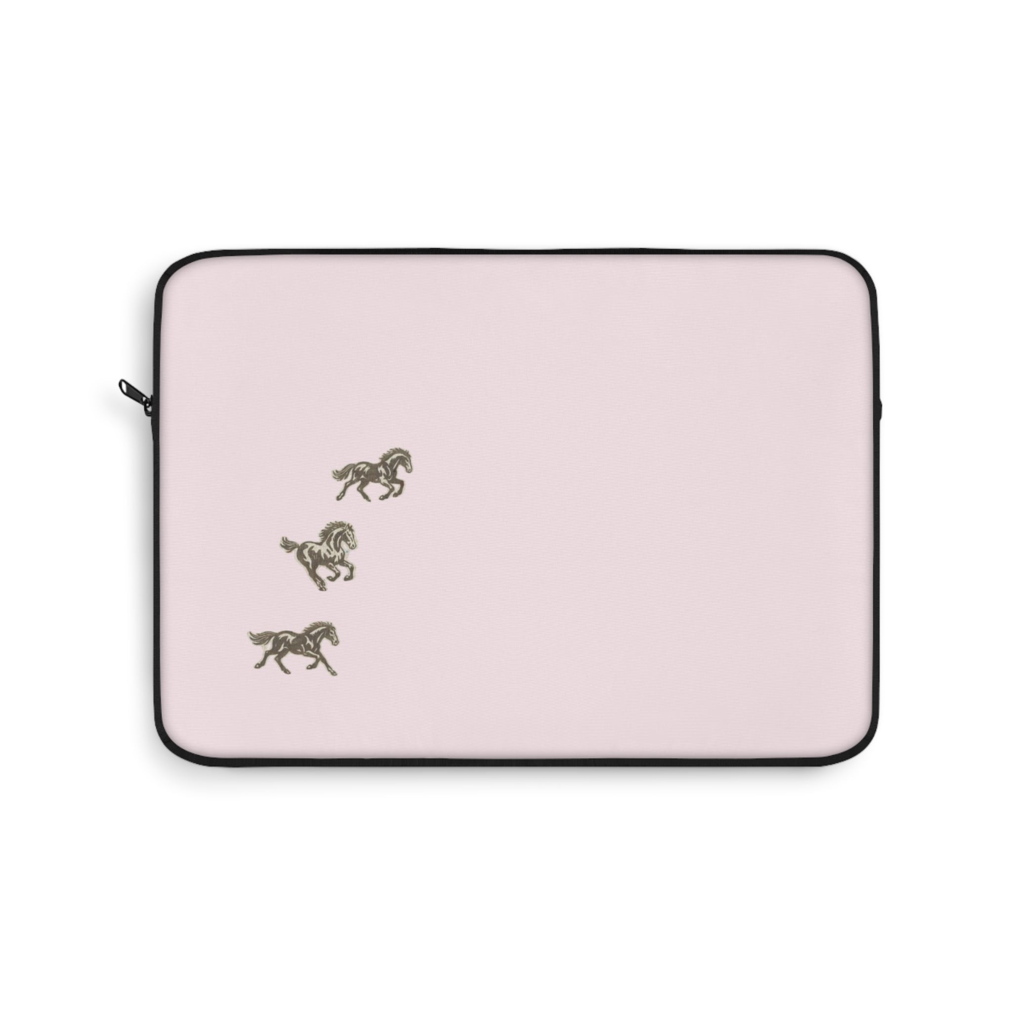 PINK MINI WESTERN RODEO HORSES KINDLE IPAD & LAPTOP SLEEVE