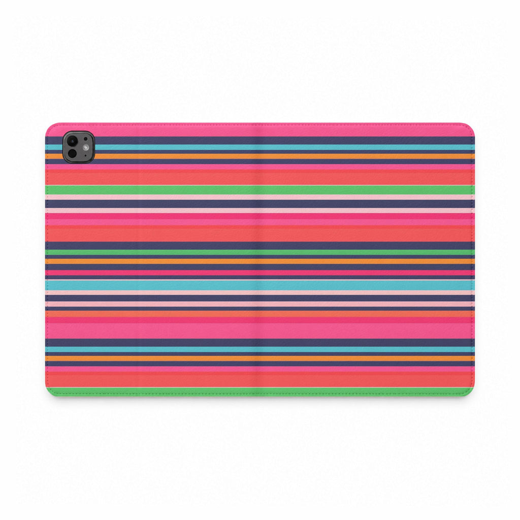 SAVANNAH STRIPES IPAD TABLET FOLIO CASE