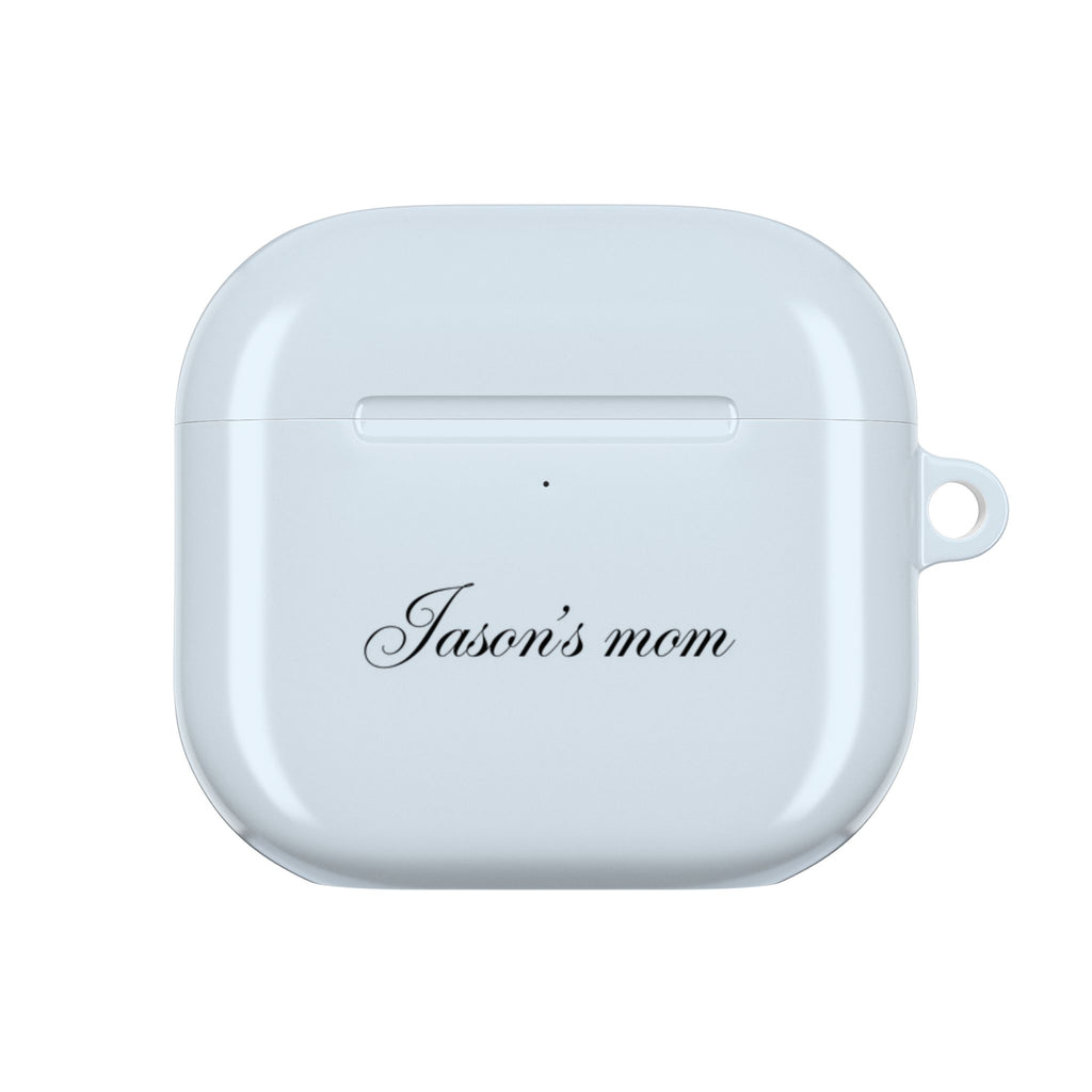 PERSONALIZED NAME CUSTOM BABY BLUE AIRPOD CASE