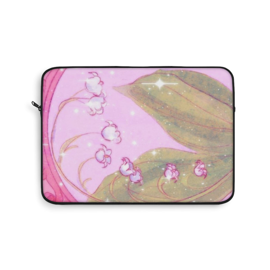 PINK FAIRYTALE FLORAL KINDLE IPAD & LAPTOP SLEEVE