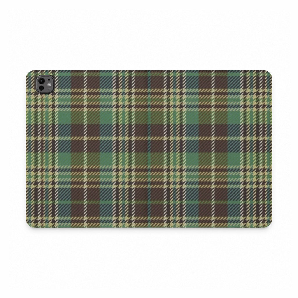 OCTOBER PLAID IPAD TABLET FOLIO CASE