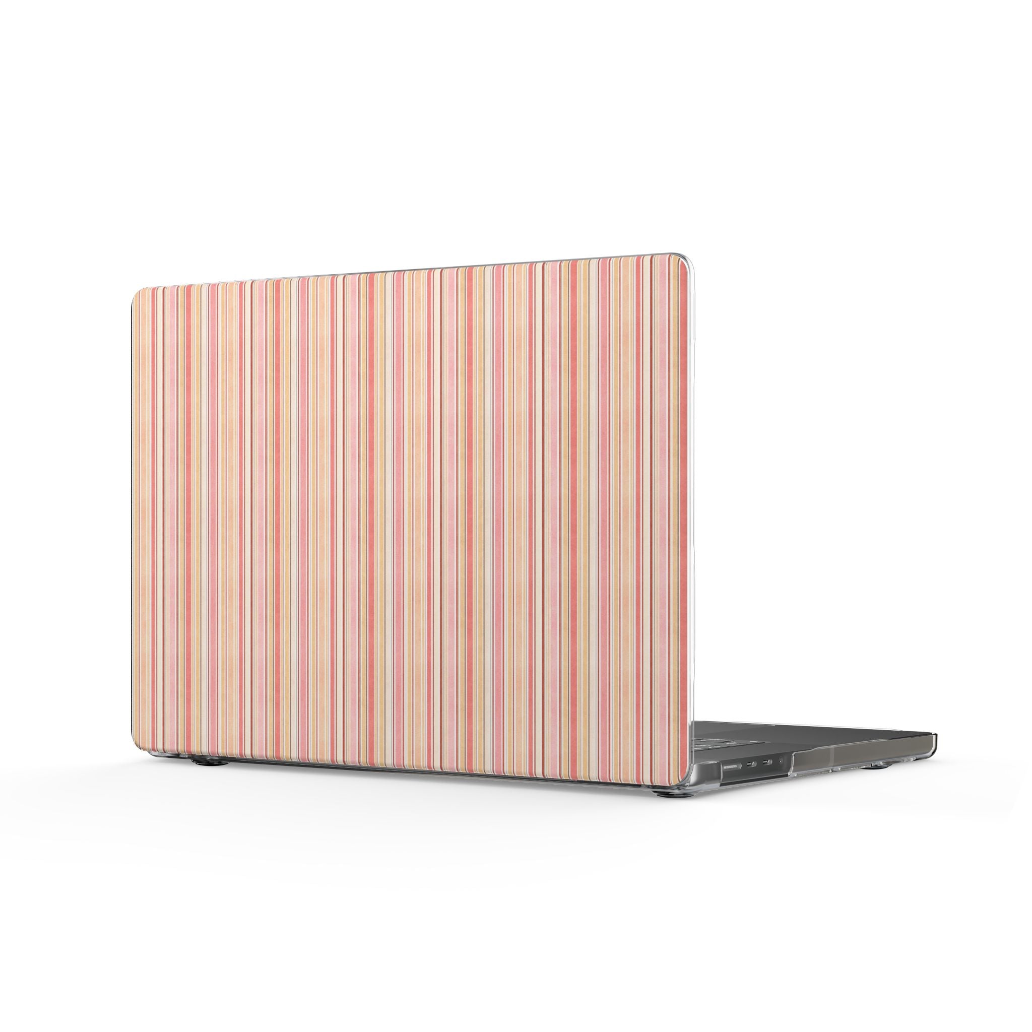 SIENNA ORANGE STRIPES MACBOOK COVERS