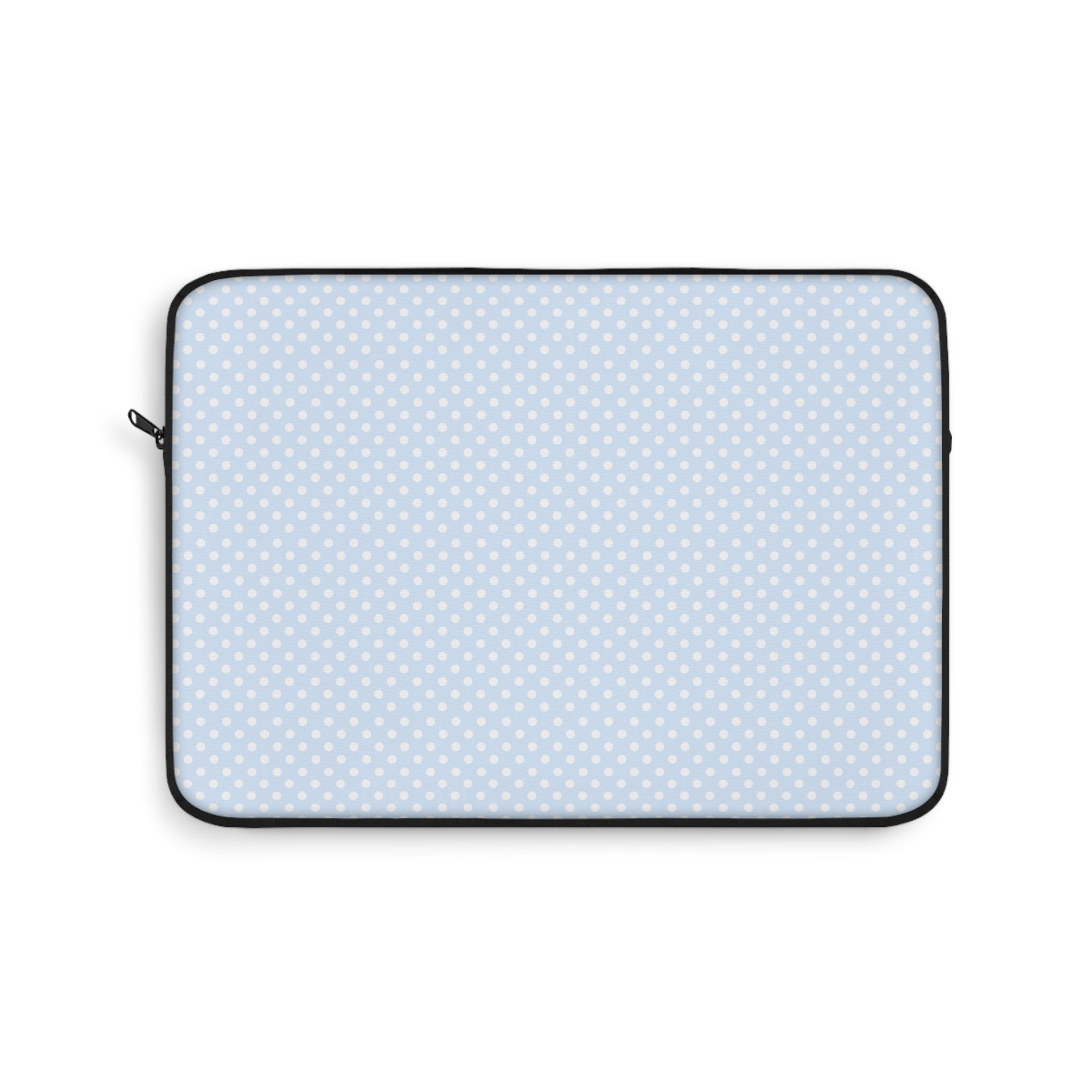 SNOW BLUE POLKA DOTS KINDLE IPAD & LAPTOP SLEEVE