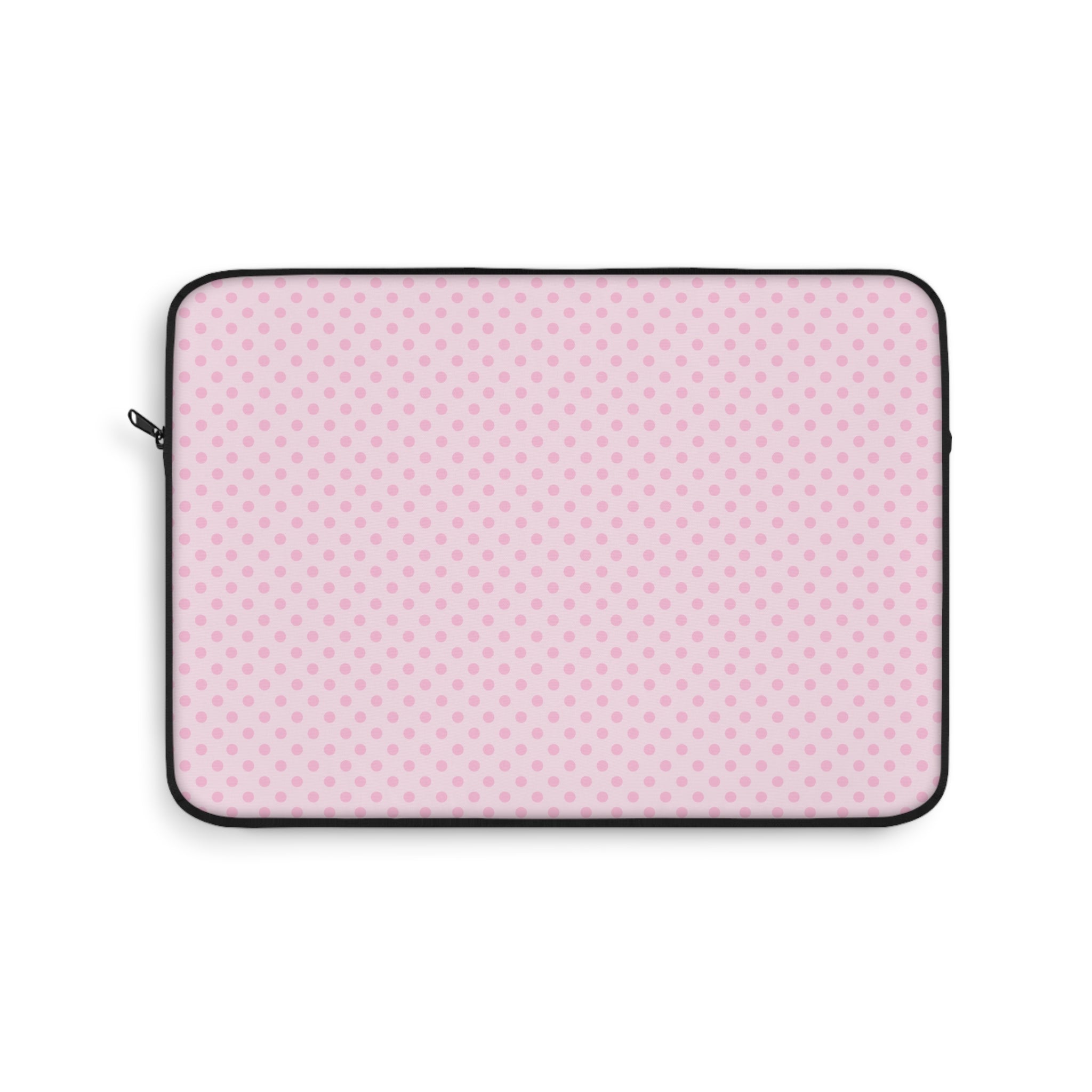 BABY PINK POLKA DOTS KINDLE IPAD & LAPTOP SLEEVE