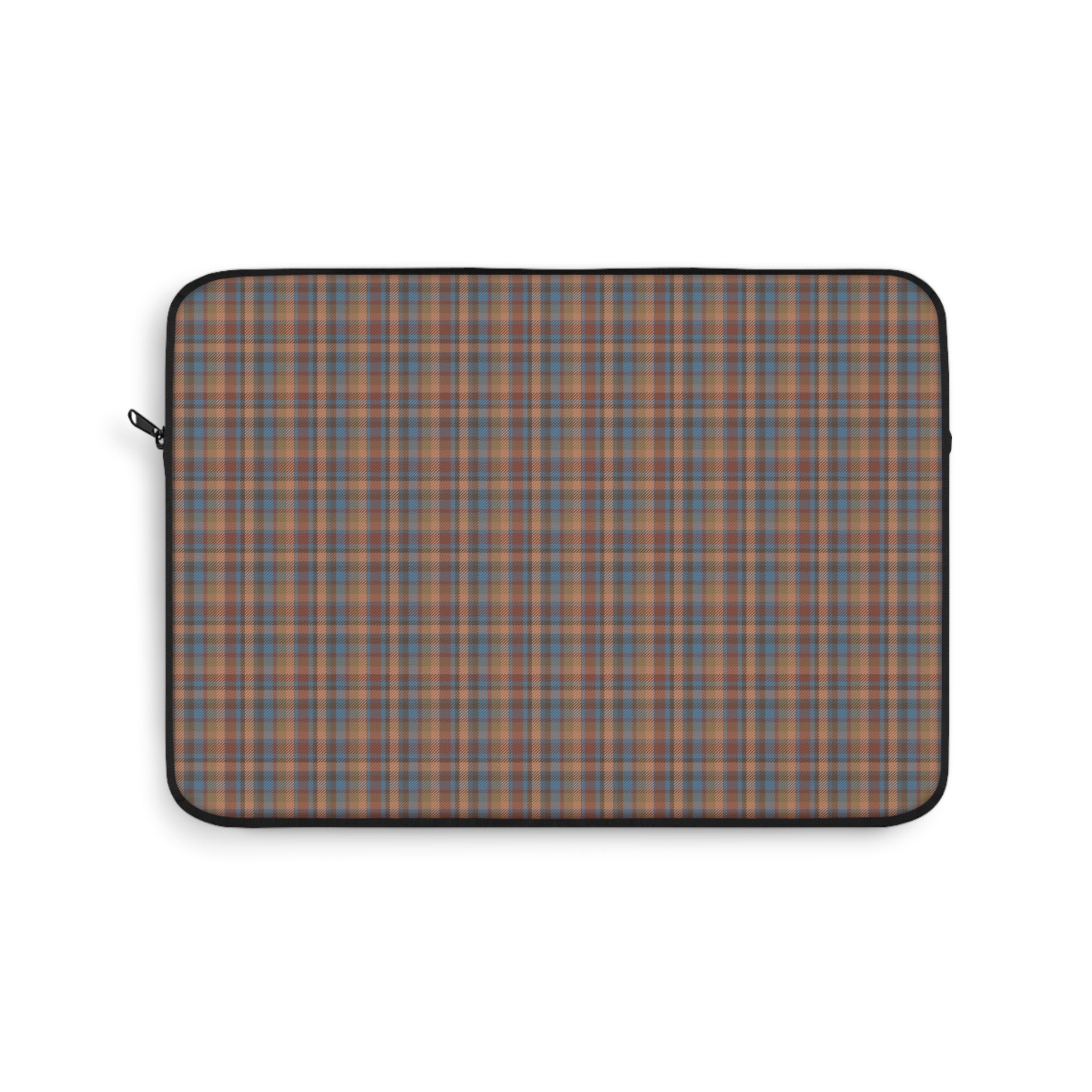 BROWN PLAID CHECKERED KINDLE IPAD & LAPTOP SLEEVE