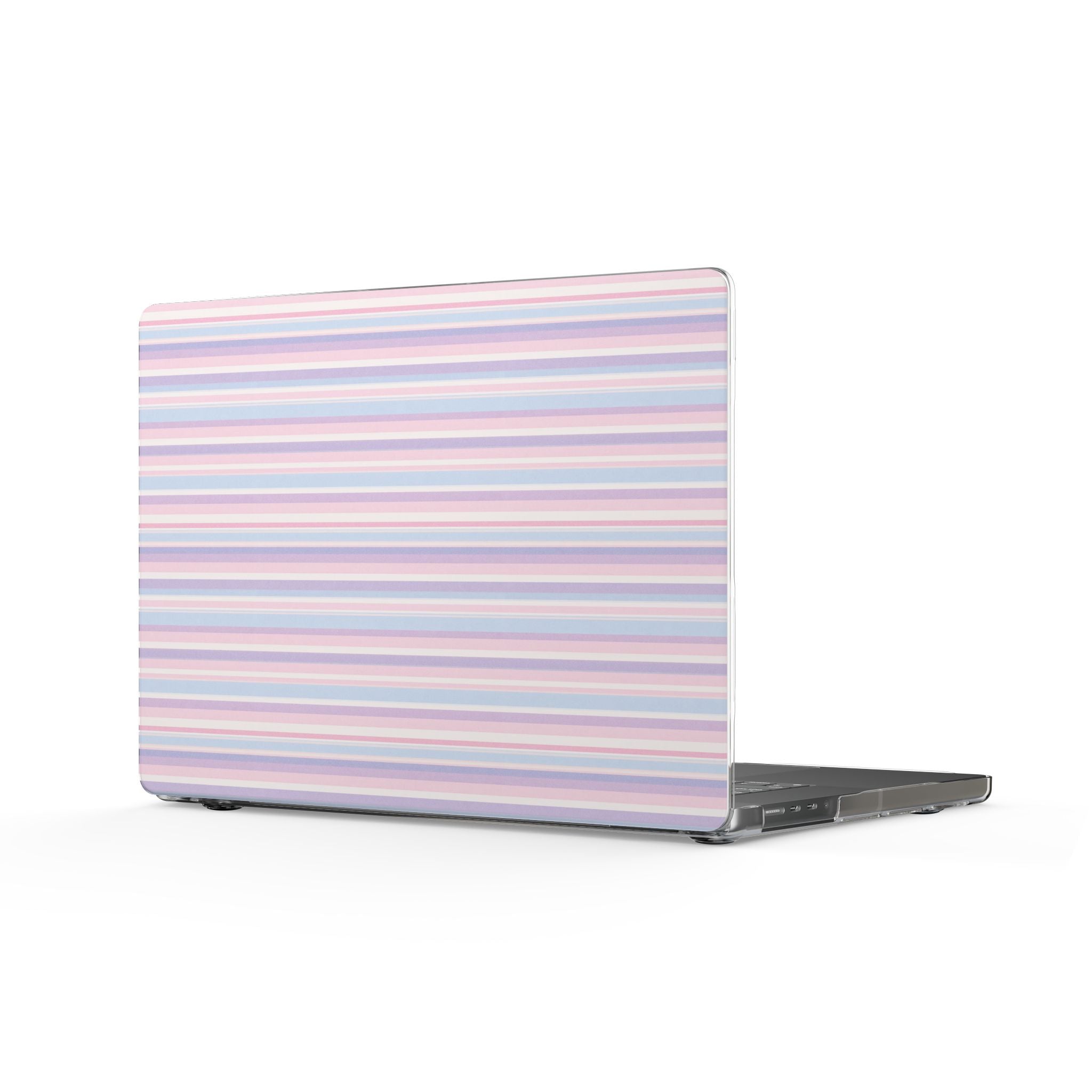 MILKSHAKE PINK STRIPES MACBOOK COVERS